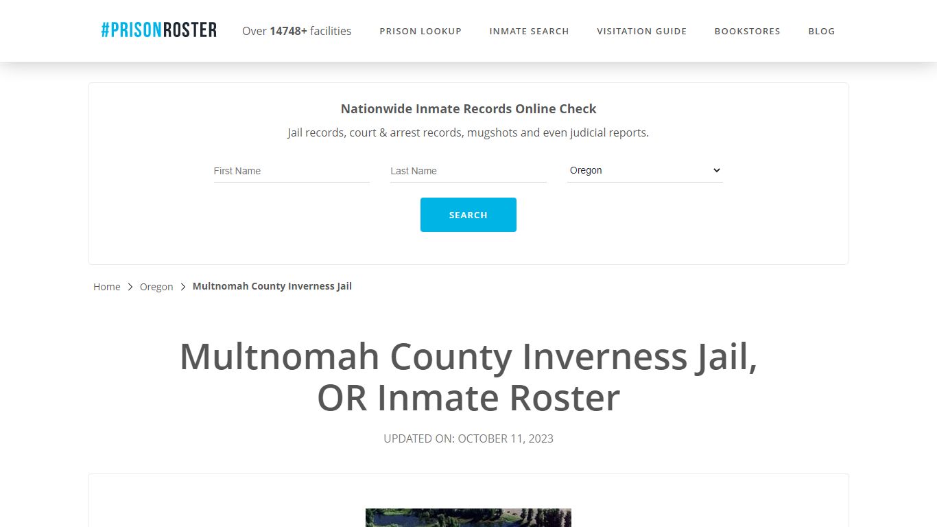 Multnomah County Inverness Jail, OR Inmate Roster - Prisonroster